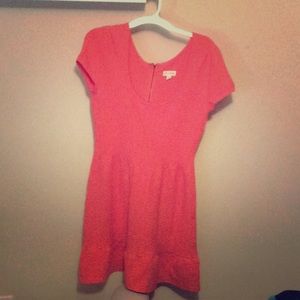 Maison Jules Coral knit dress